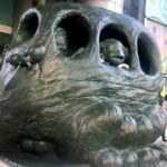 La statua di Totoro a Tokorozawa