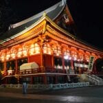 SensoJi Tokyo Giappone notte