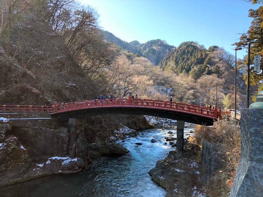 Il ponte sacro a Nikko