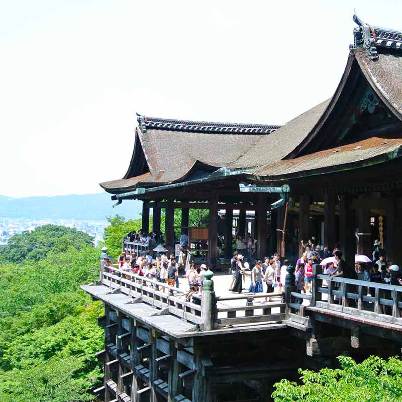 Il tempio di Ginkakuji, il padiglione di argento di Kyoto