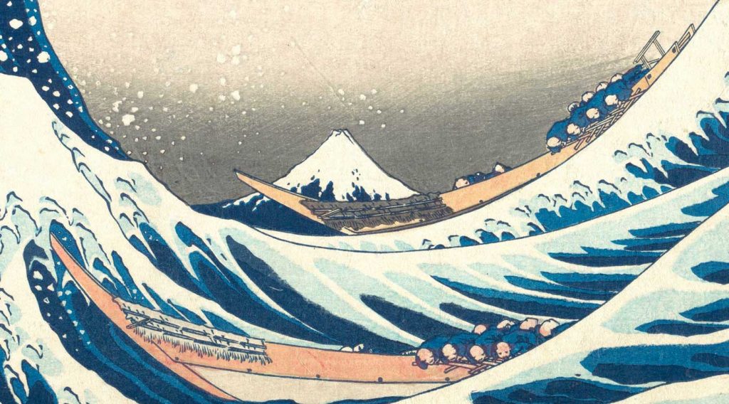 Barche - La Grande onda di Kanagawa