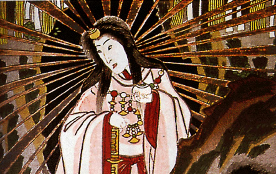 Amaterasu, Tsukoyomi e Susanoo: i tre figli preziosi