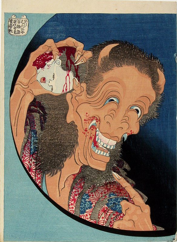 Hannya di Hokusai