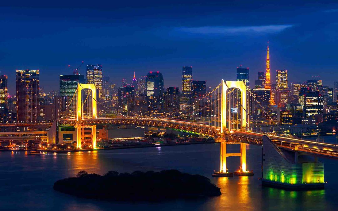 Rainbow Bridge Tokyo: il ponte sospeso nel quartiere di Minato