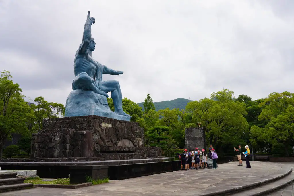 Statua della pace - Parco della pace di Nagasaki