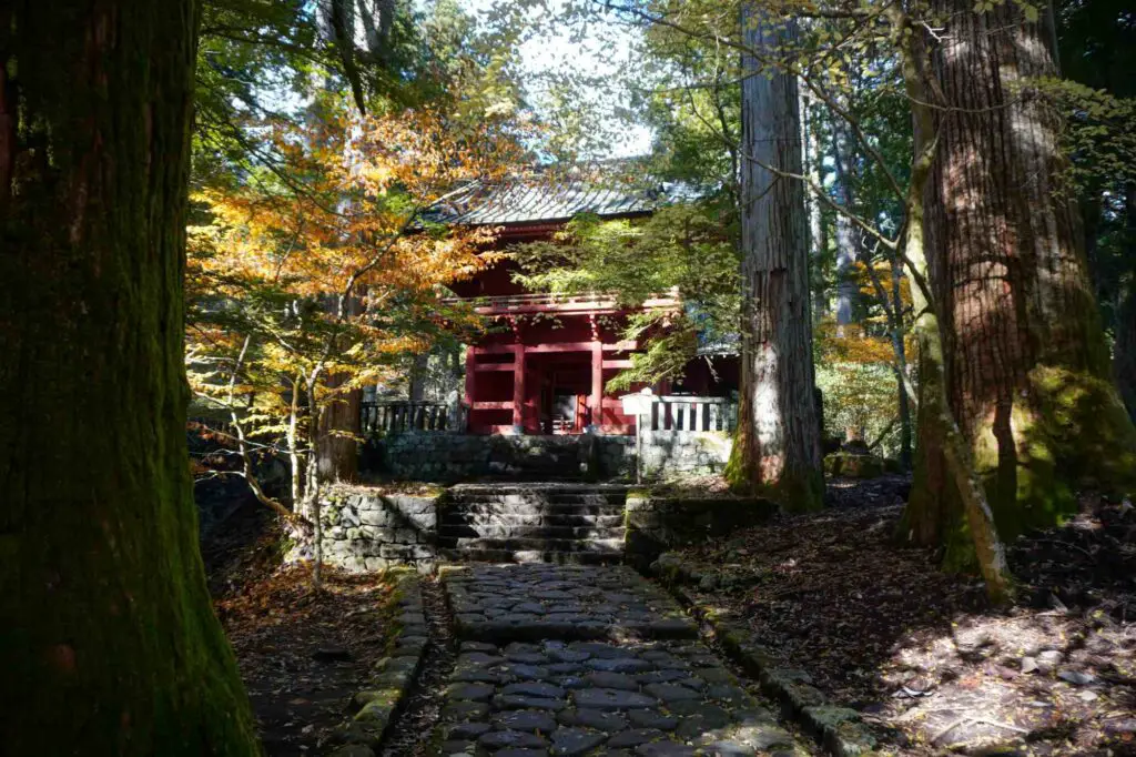 L'entrata del santario di Takinoo - Nikko