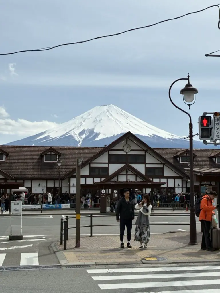 Kawaguchiko - Il monte Fuji
