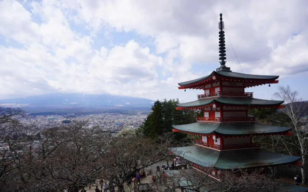 Kawaguchiko - Vista del Fuji