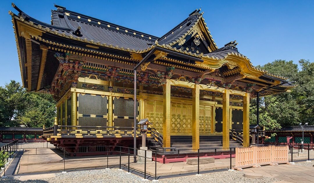 Ueno Toshogu - santuario dorato